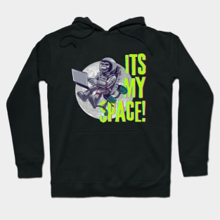 monkey business in space be astronaut Hoodie